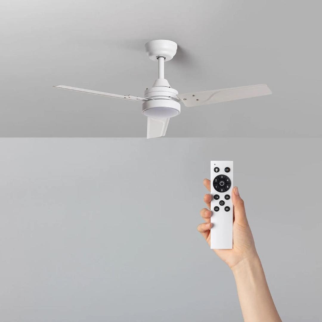 Ventilador de techo silencioso Vacker Ledkia