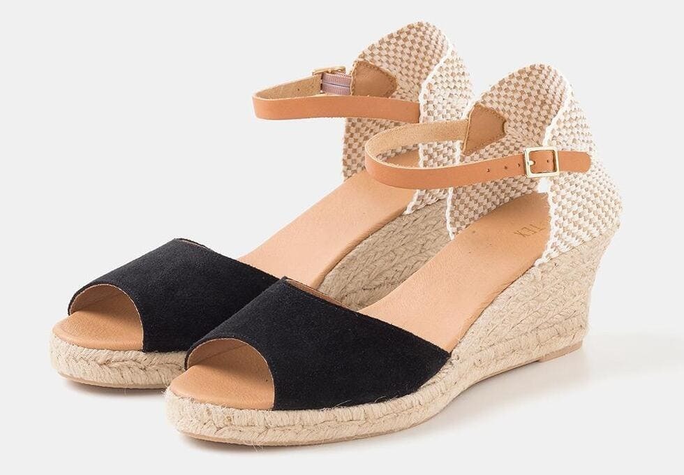 Las sandalias con suela de yute reciclada de mujer TEX de Carrefour