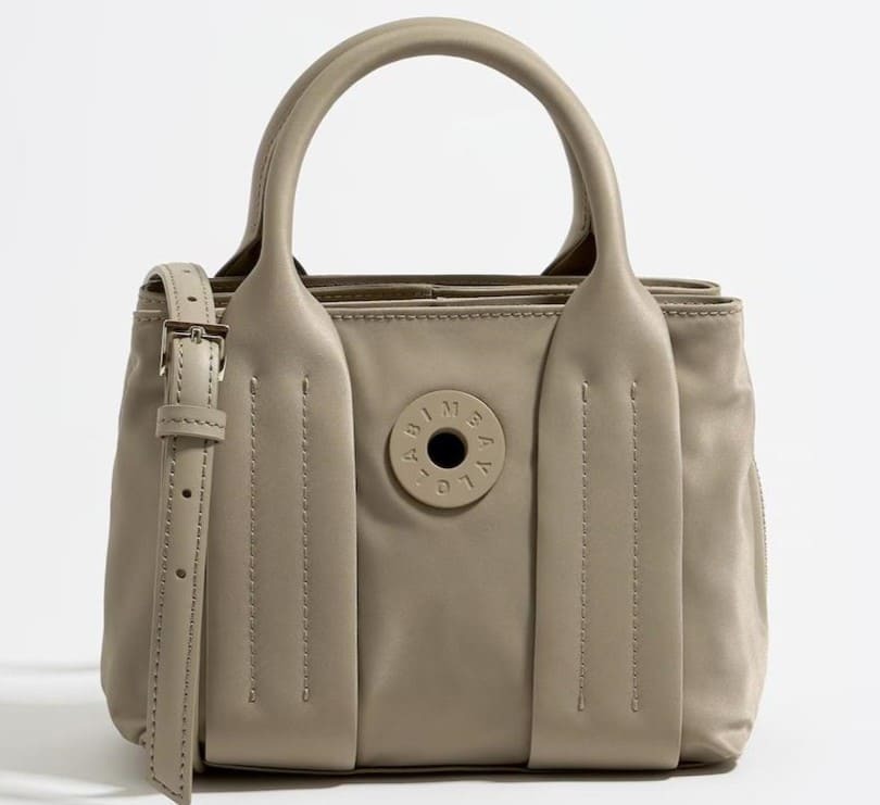 Bolso de mano convertible a bandolera