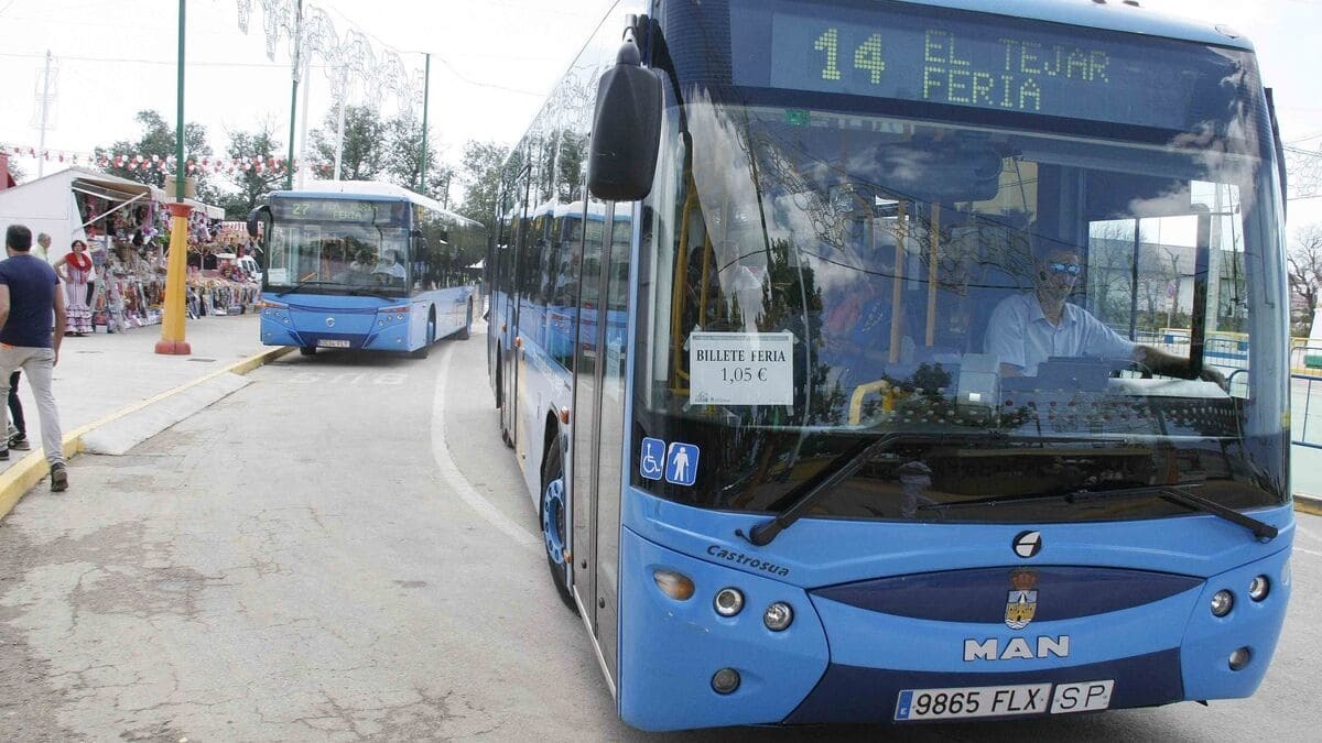 Los autobuses urbanos te dejan en la puerta de la Feria