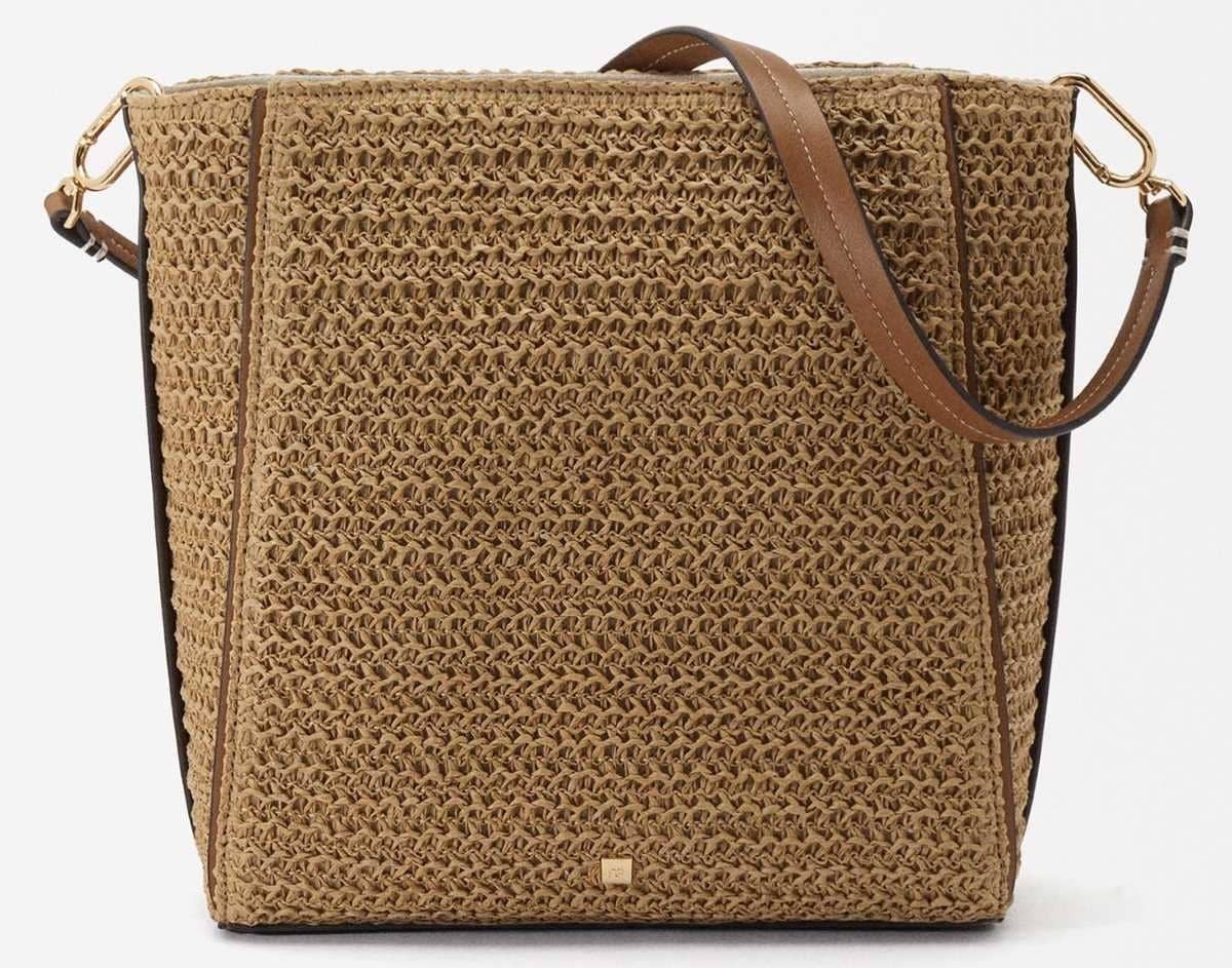 Bolso hombro efecto rafia de Parfois