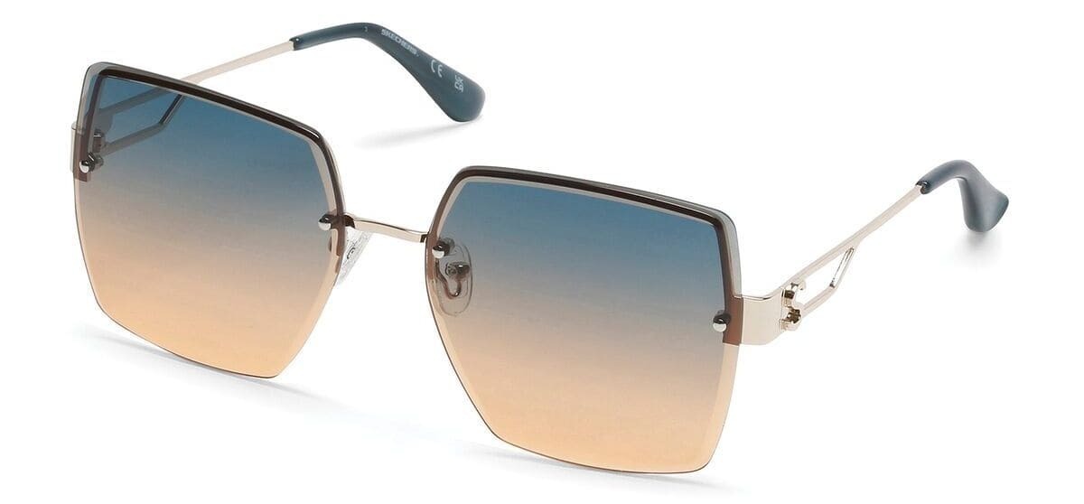 Las gafas de sol Oversized Rimless Square de Skechers