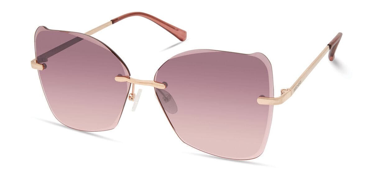 Las gafas de sol Modified Rimless Butterfly de Skechers