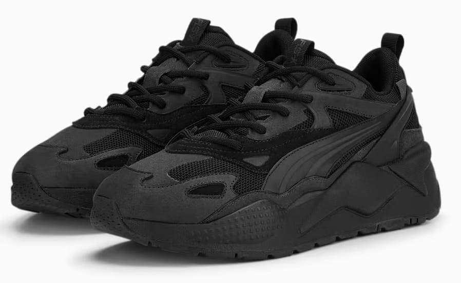 Las zapatillas negras con plataforma RS-X Efekt PRM de Puma
