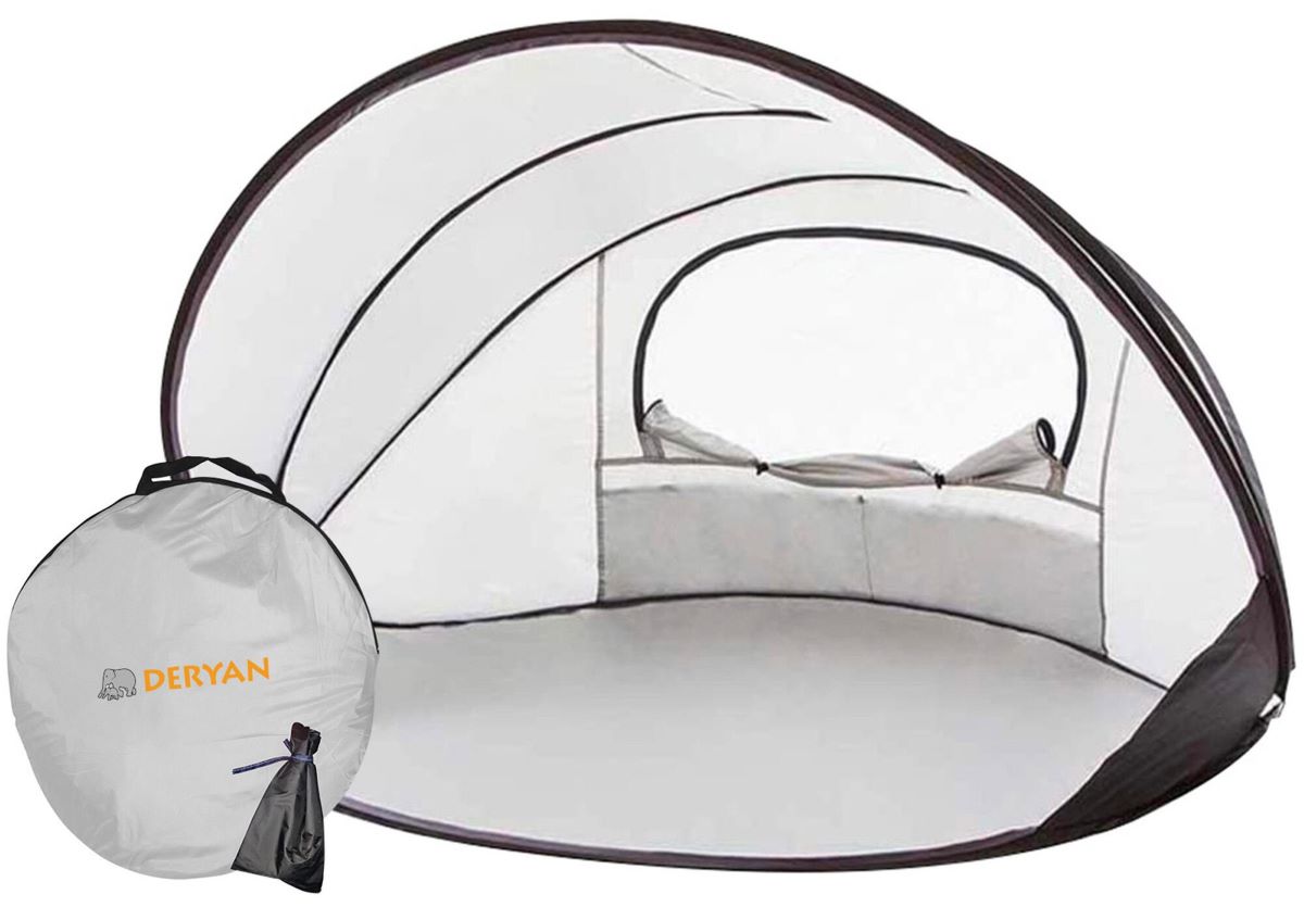 Carpa de playa Deryan Luxe Pop Up XXL de Decathlon