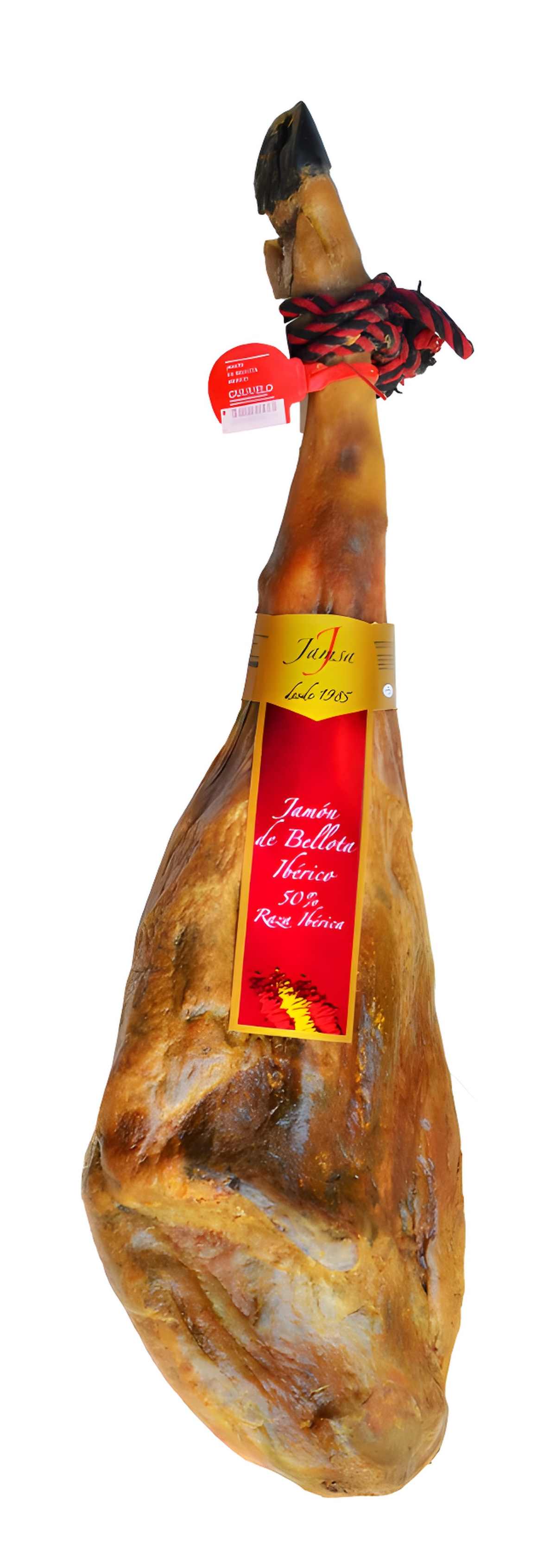 Jamón de bellota ibérico JAMSA pieza de 7.5 kilos en Alcampo
