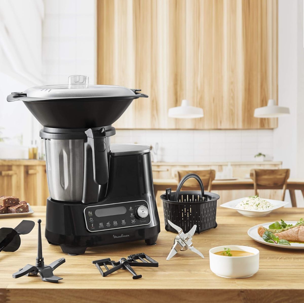 Robot de cocina Moulinex ClickChef de Amazon