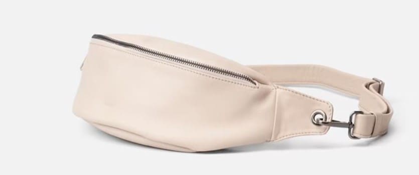 Riñonera mediana de piel