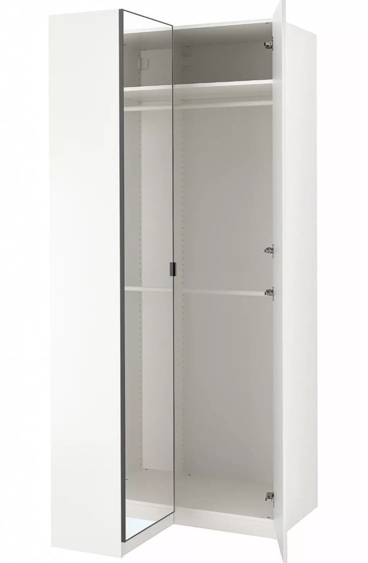 Armario esquinero PAX-FARDA-ÅHEIM