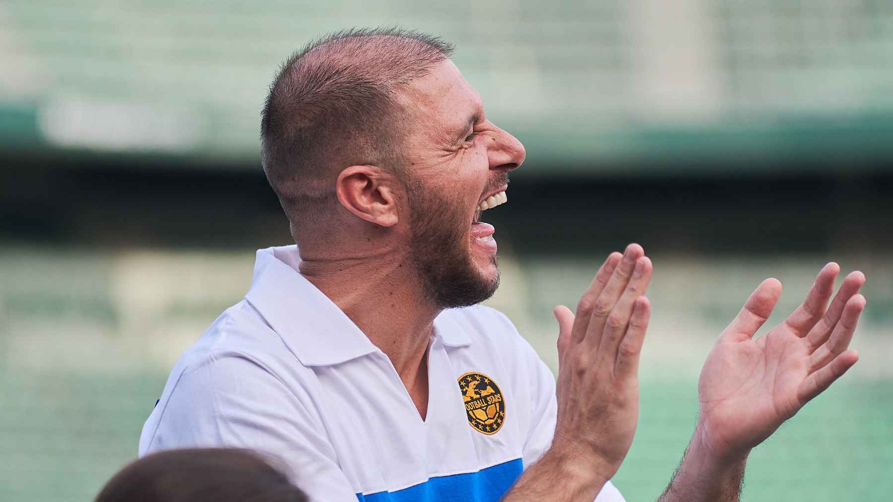 Joaquín durante el Partido de la Alegría | Salvador López Medina para El MIRA