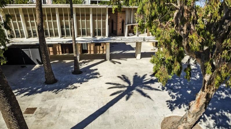 Interior del Baluarte de la Candelaria