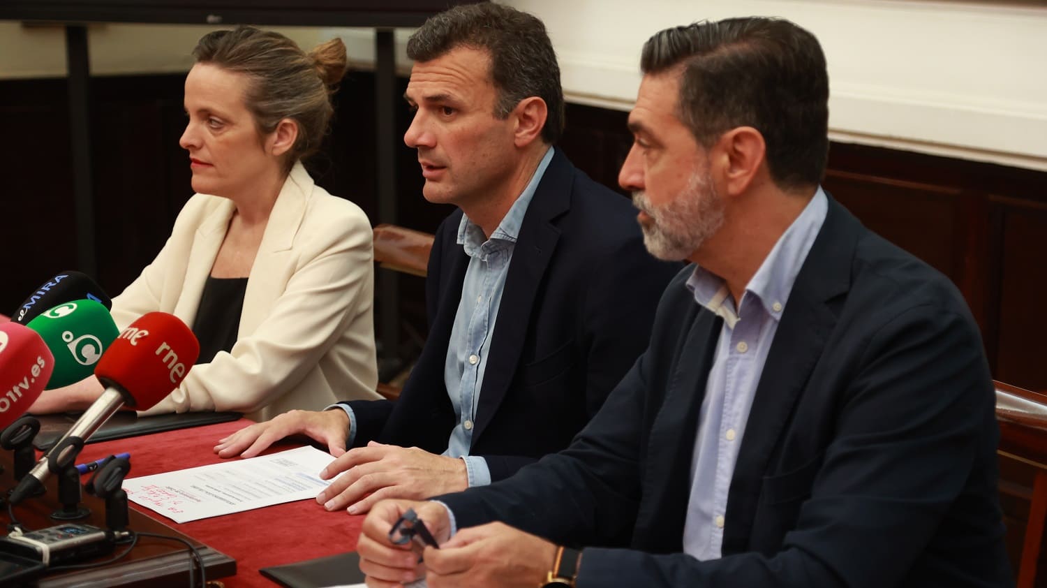 Bruno García, en su habitual comparecencia de los viernes en el Ayuntamiento de Cádiz | Cristo García