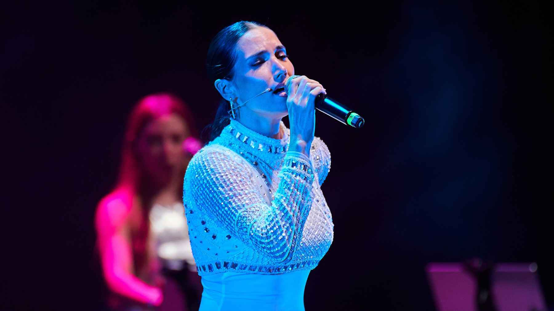 India Martínez durante su concierto en el 'Partido de la Alegría' | Salvador López Medina para El MIRA