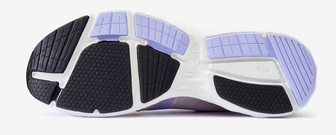 Las zapatillas de Running para mujer Kalenji Run Comfort W de color malva en Decathlon