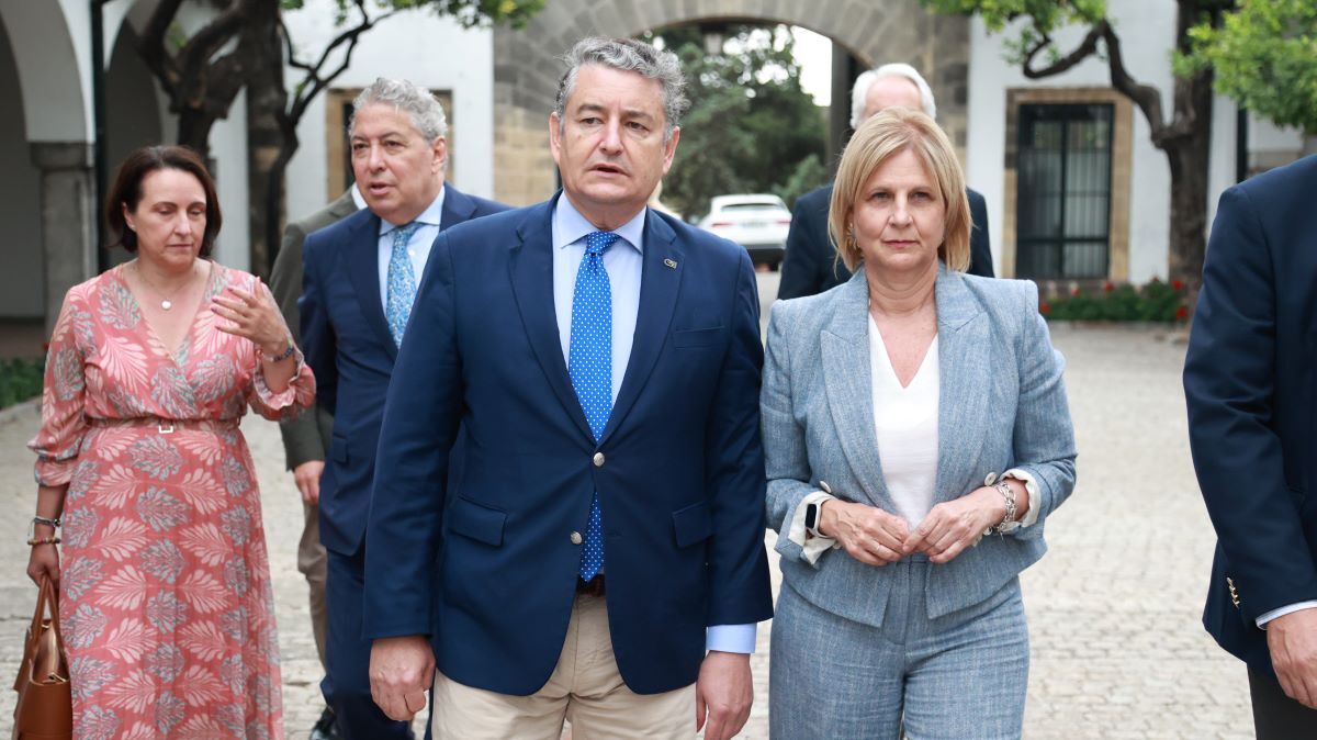 Antonio Sanz y María José García-Pelayo en el Congreso Nacional de Bebidas Espirituosas 2024 | Cristo García