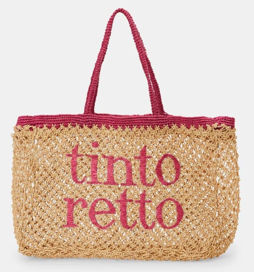 Bolso 2 en 1 shopper y bandolera estampada Tintoretto