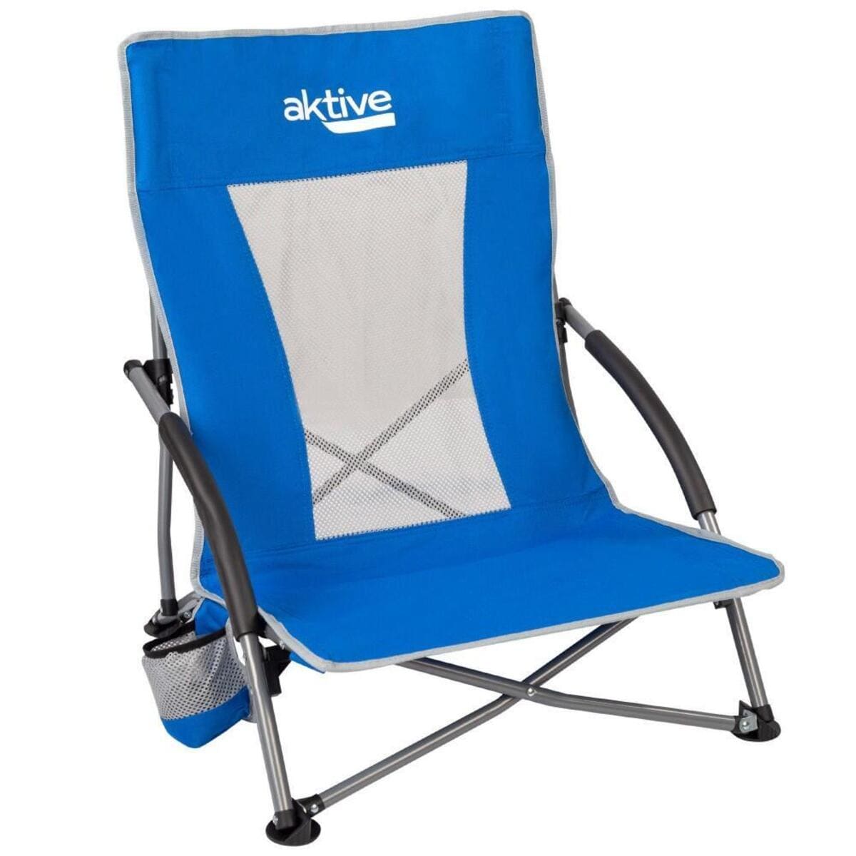 Silla plegable de tela para playa Aktive