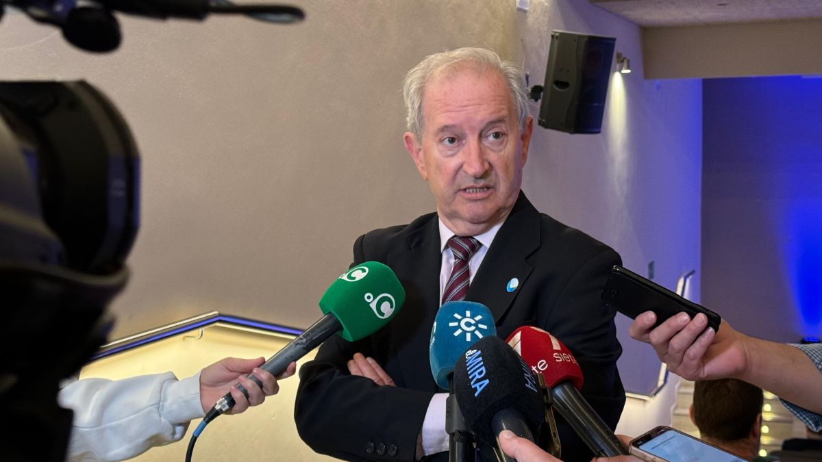 José Luis García Zaragoza, presidente del Clúster Marítimo Naval de Cádiz | Rafa Domínguez