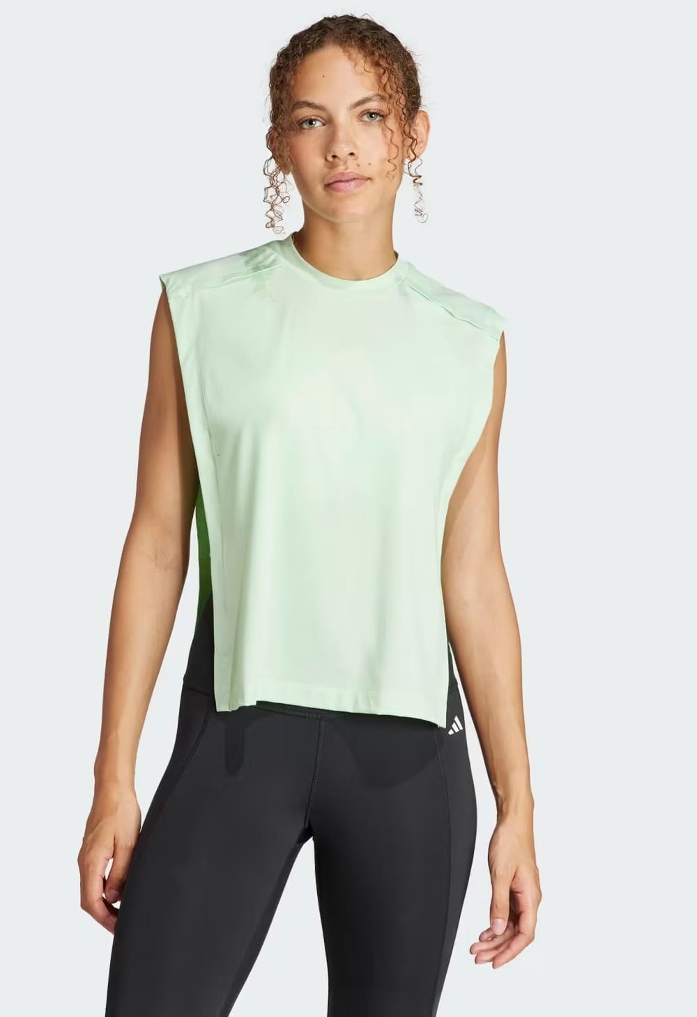 La camiseta sin mangas Power Performance Big Logo de Adidas