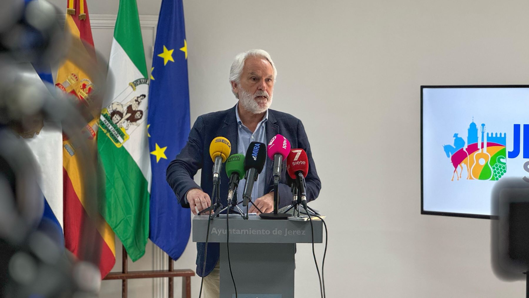 Agustín Muñoz en rueda de prensa | Rafa Domínguez