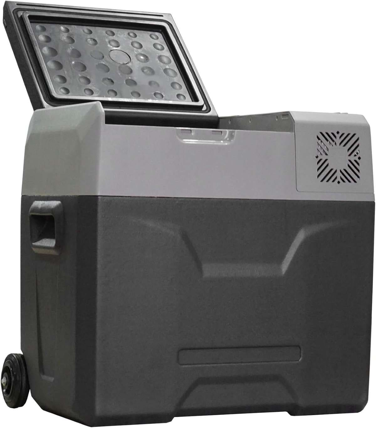 HOMCOM Nevera y Congelador de Compresor 50L Eléctrica Refrigerador de Coche CC de Amazon