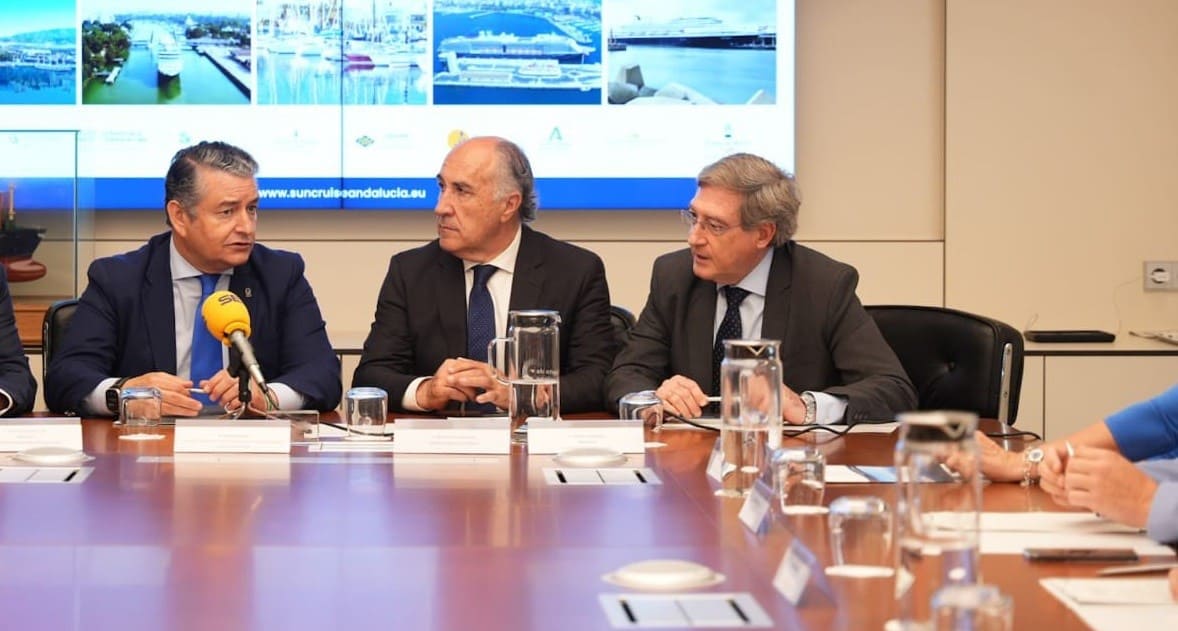 Antonio Sanz, durante su visita reciente a Algeciras