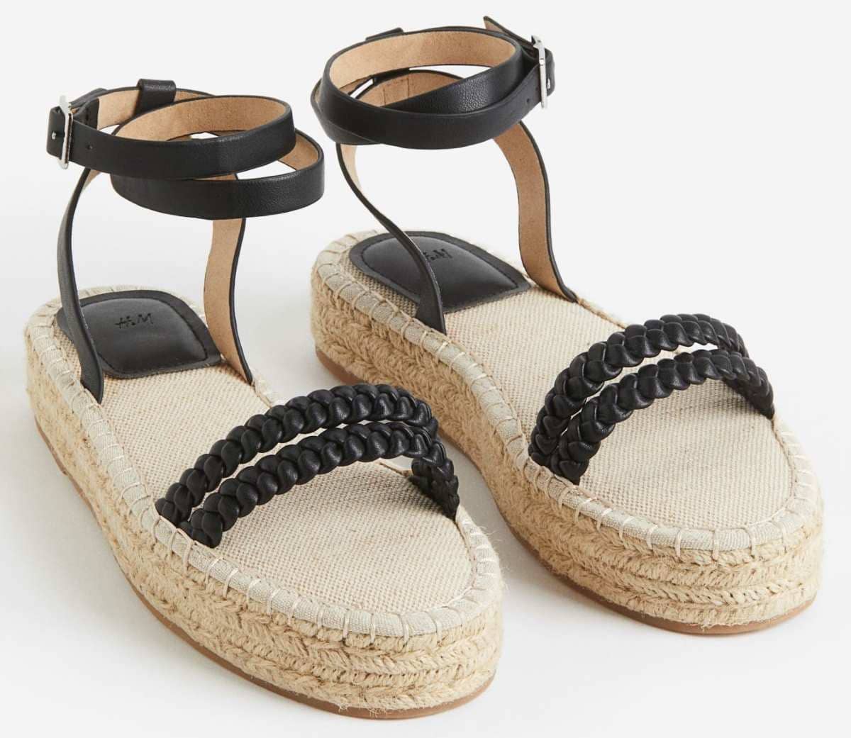 Alpargatas con tiras trenzadas de H&M