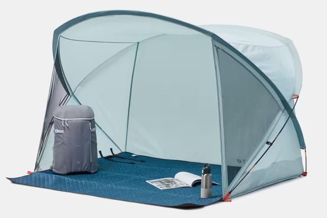 Refugio de camping con varillas Arpenaz QUECHUA