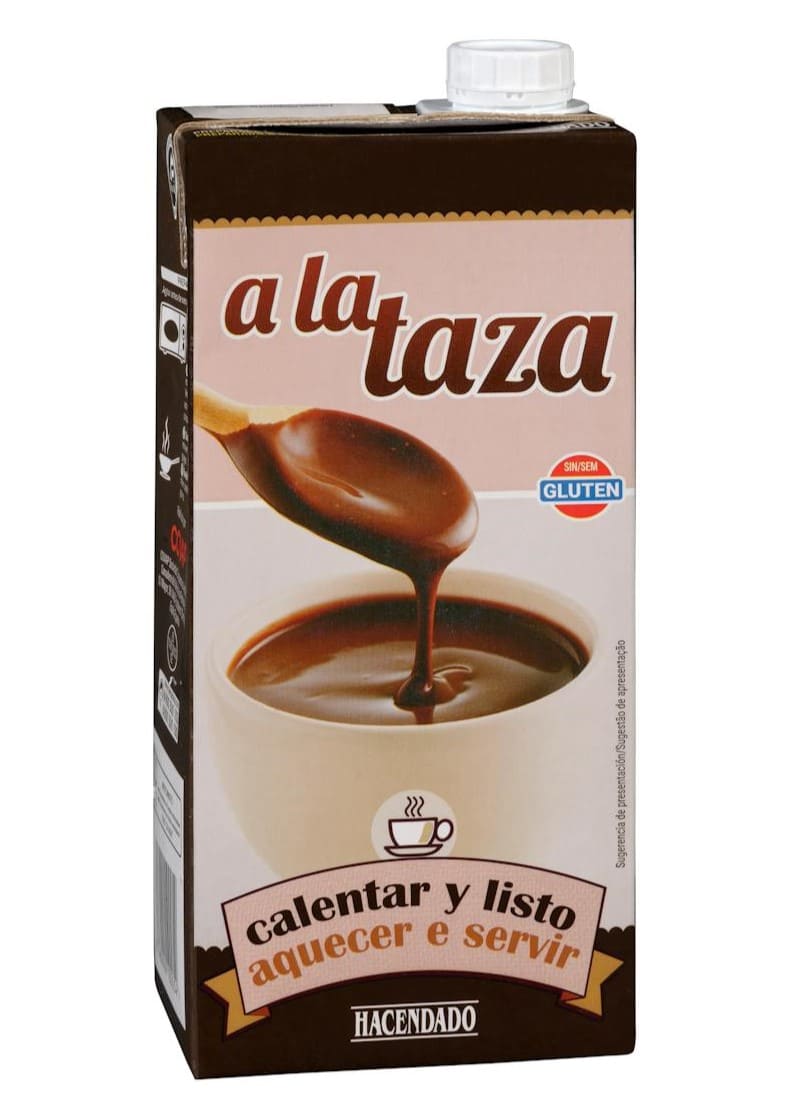 Chocolate líquido a la taza Hacendado