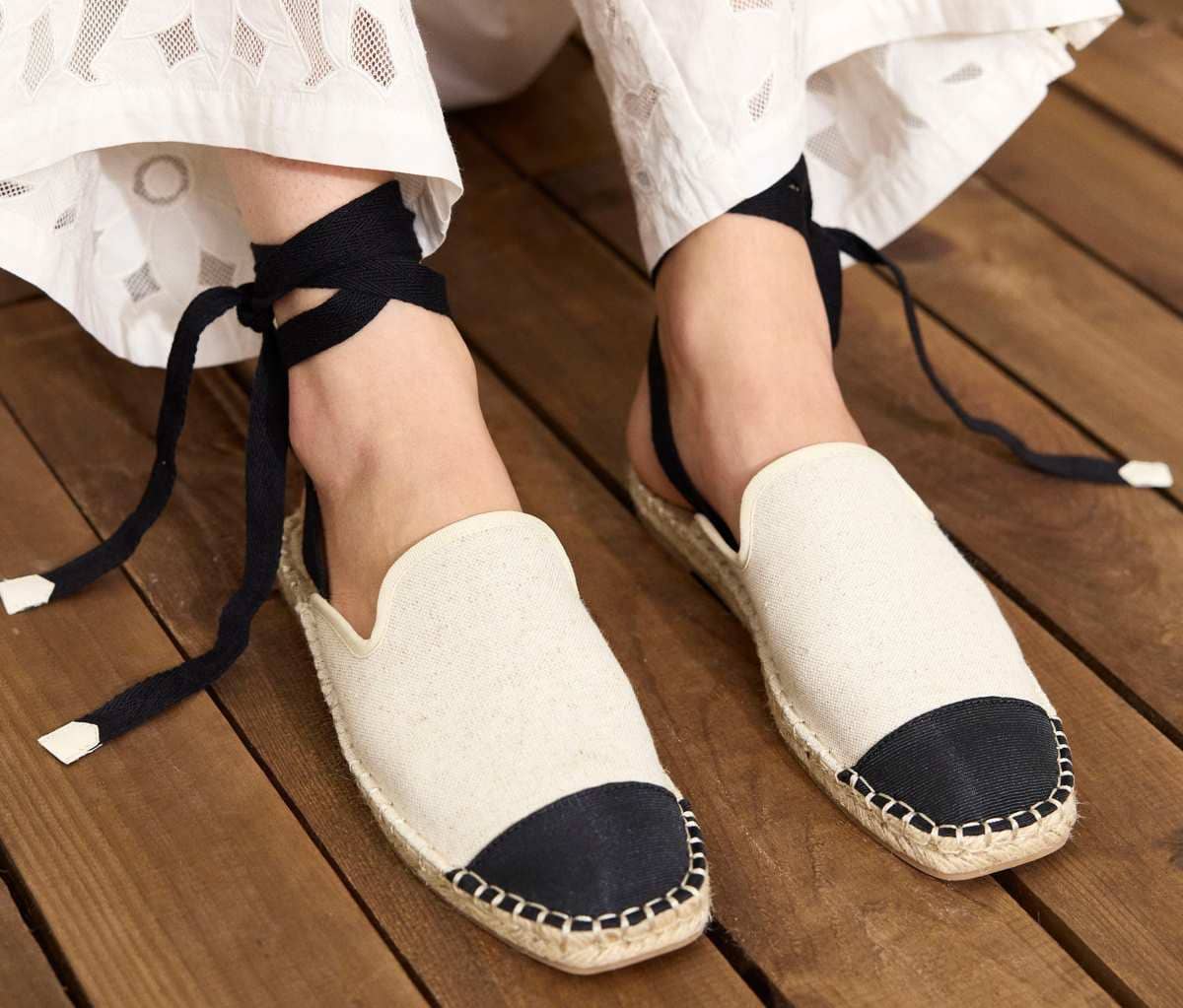 Alpargatas de yute atada de Parfois