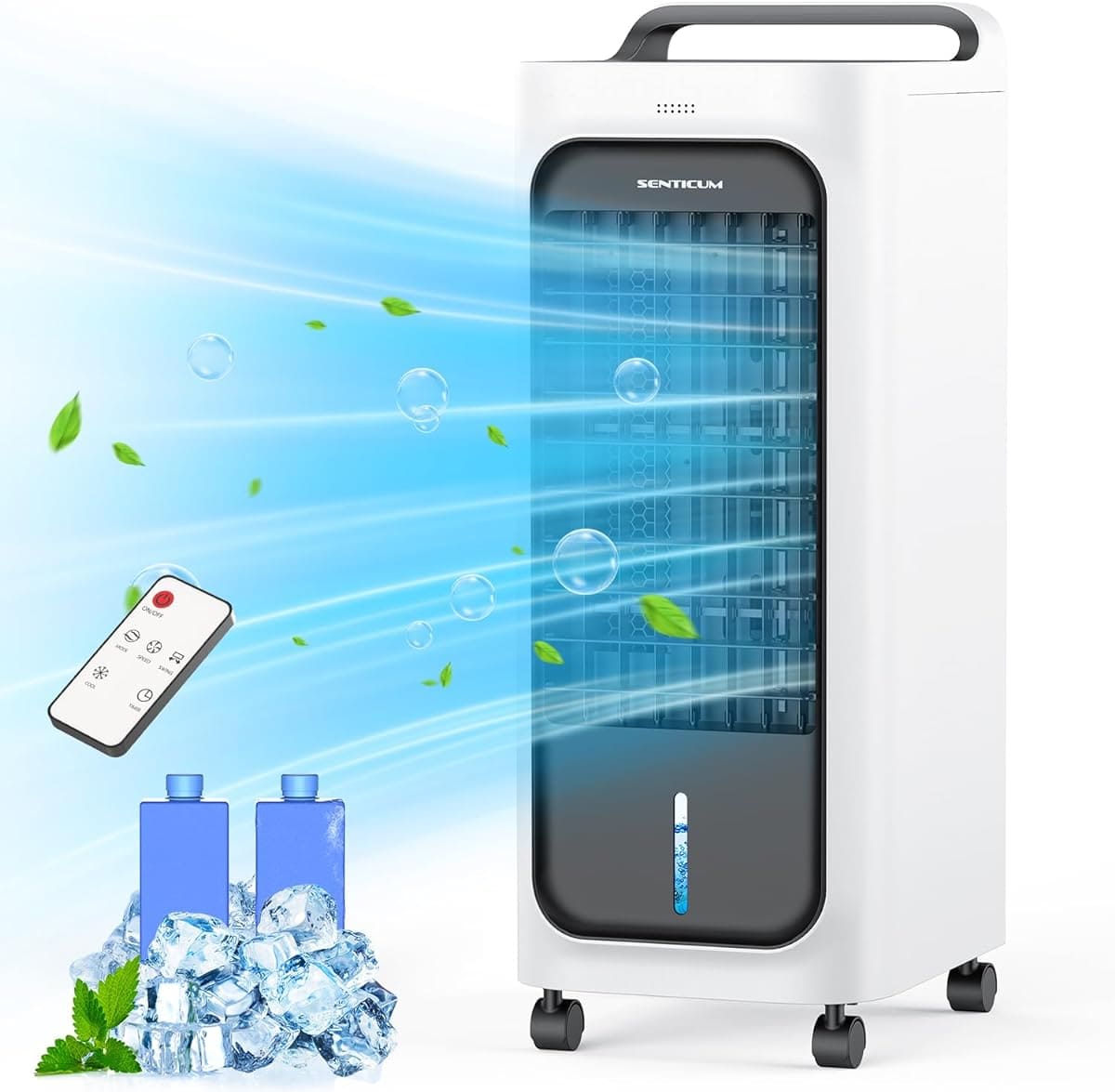 El aire acondicionado portátil 3 en 1 con 3 velocidades SENTICUM en Amazon