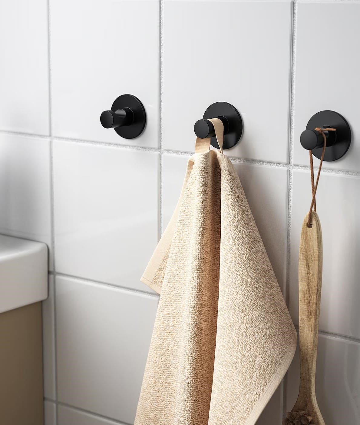 Set de ganchos autoadhesivos SKOGHALL