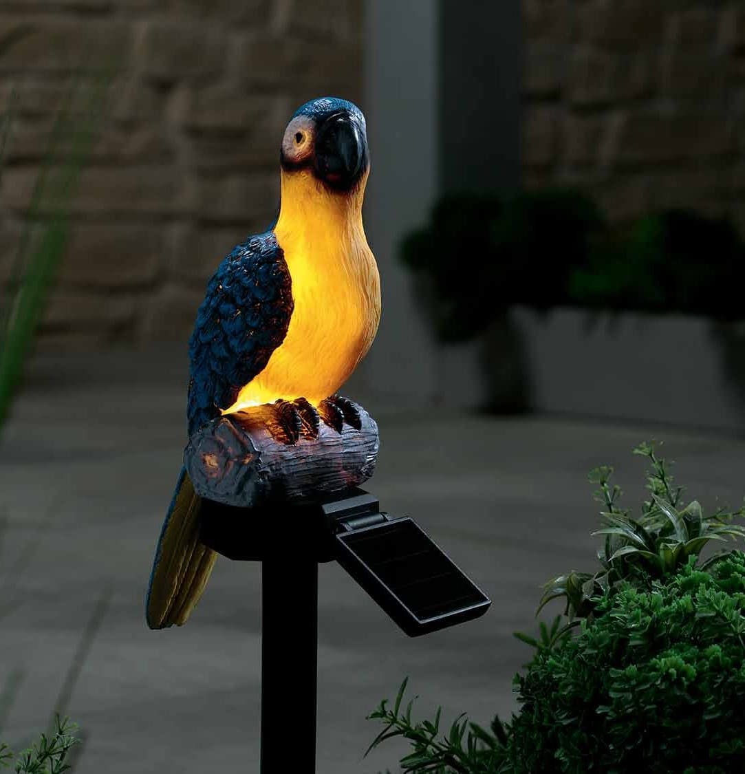 Lámpara solar decorativa con motivo variado