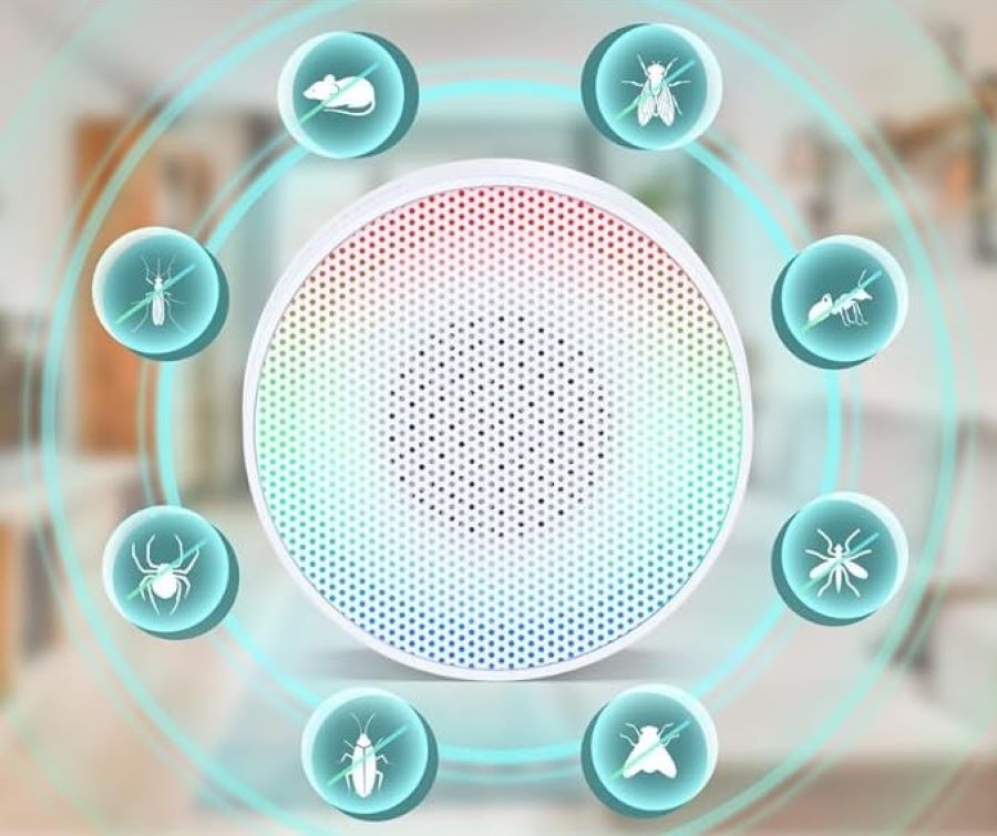 Repelente ultrasónico de plagas Bubbacare de Amazon