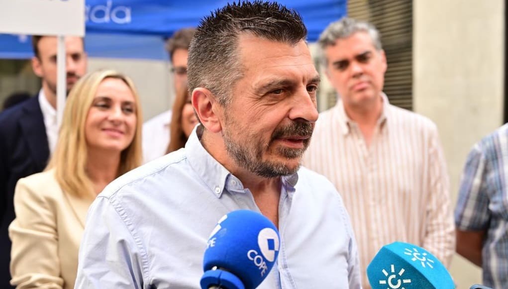 Toni Martín, portavoz del PP en el Parlamento de Andalucía