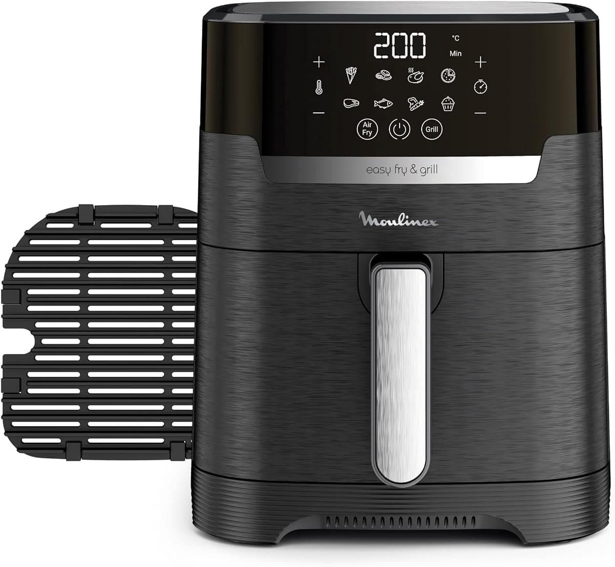La freidora de aire sin aceite 2 en 1 con 8 programas Moulinex Easy Fry & Grill 4,2 litros en Amazon