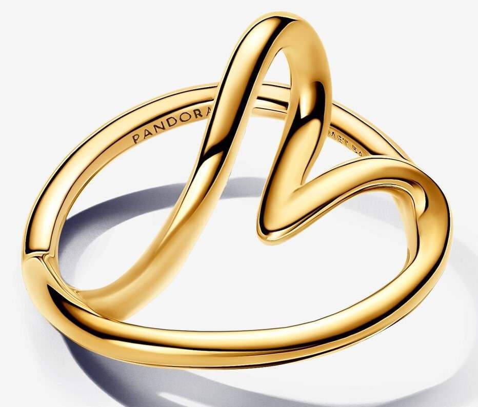 Anillo Corazón Forma Orgánica de Pandora