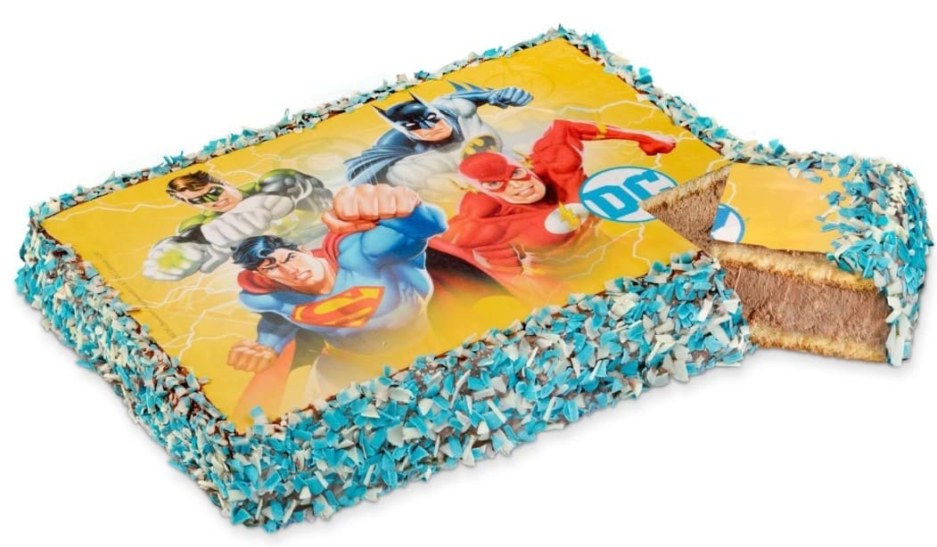 Tarta infantil DC Comics