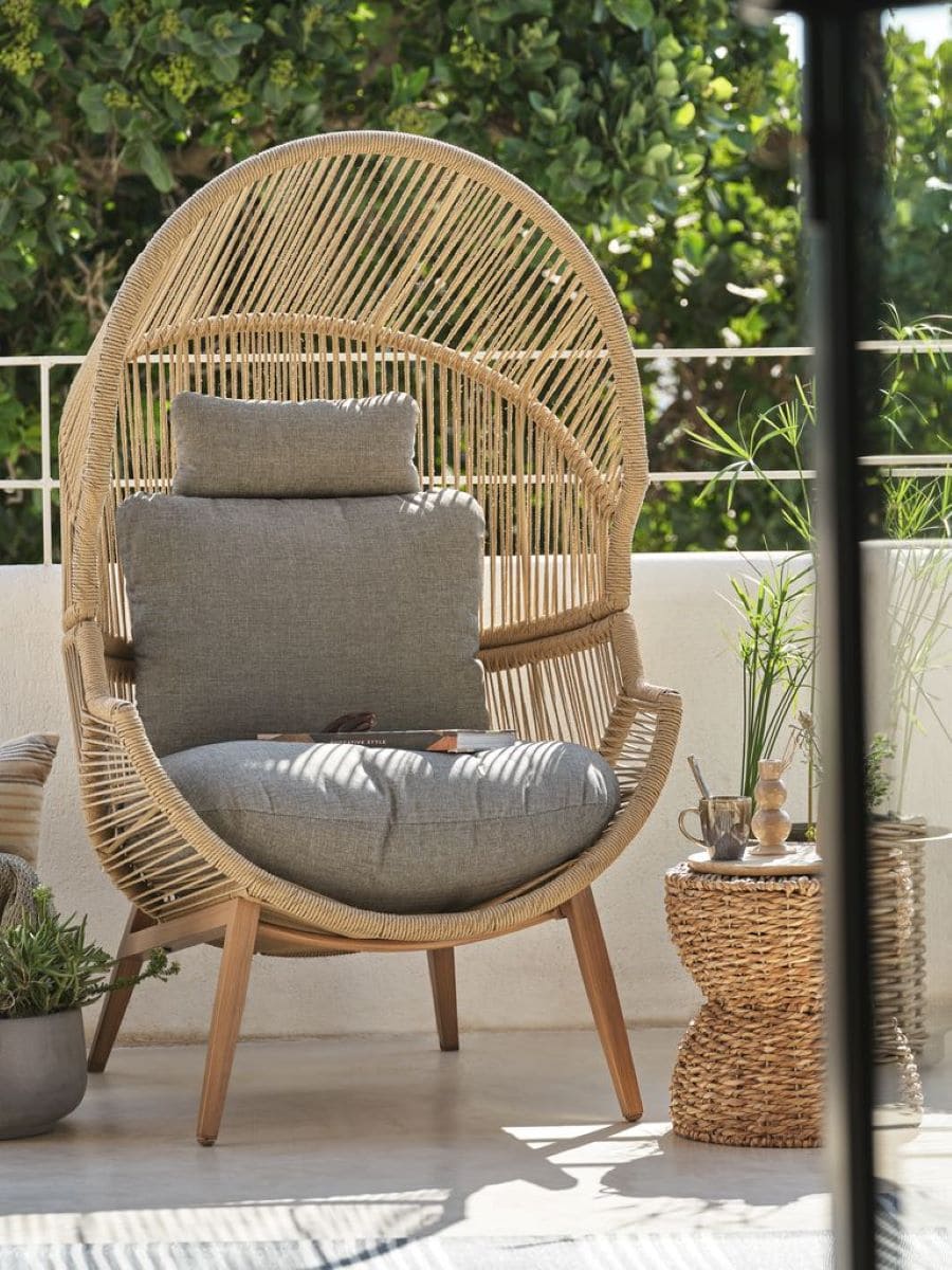 Sillón para jardín HALVREBENE de JYSK