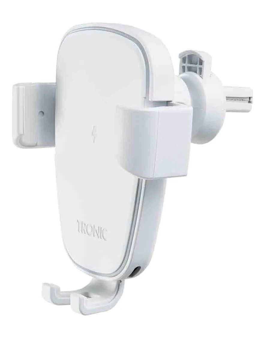 Soporte de smartphone para coche con función de carga QI Tronic