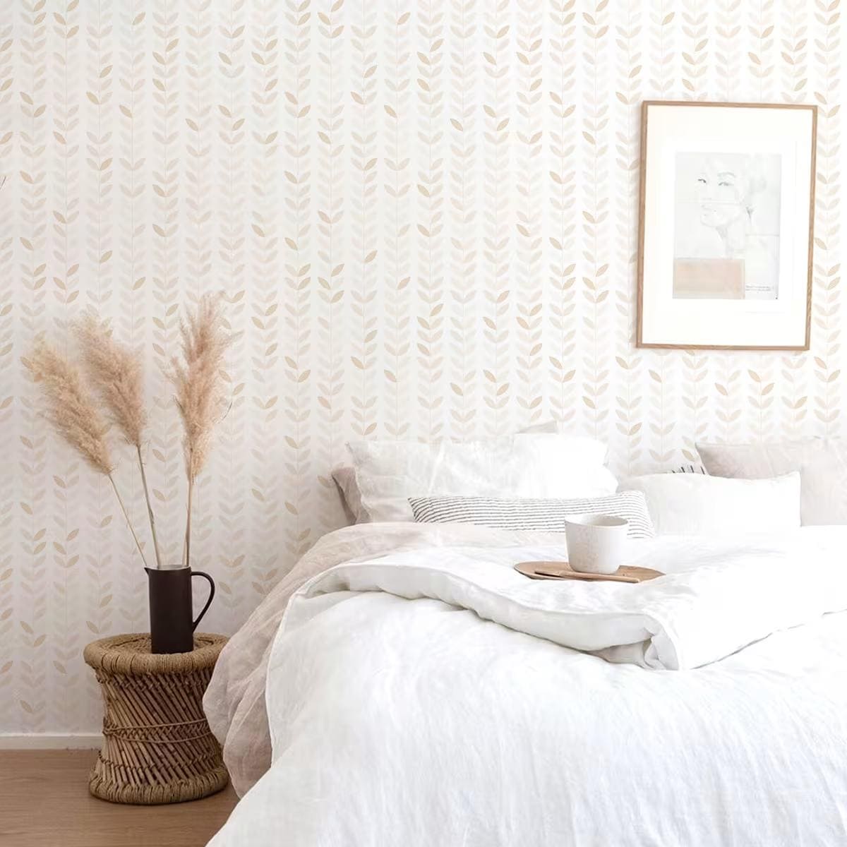 Papel pintado autoadhesivo VINTAGELEAVES DECOCHIC