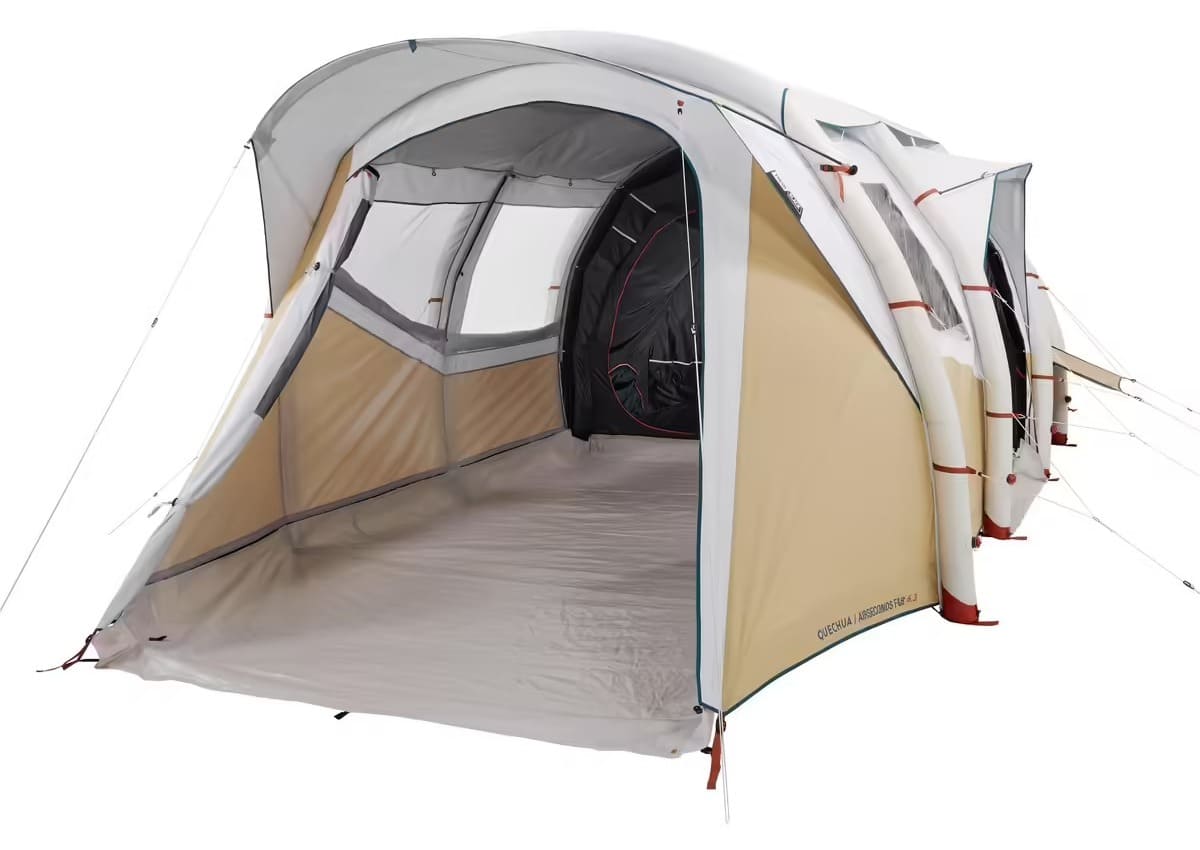 La tienda de campaña familiar para 6 personas hinchable Quechua Airseconds 6.3 en Decathlon