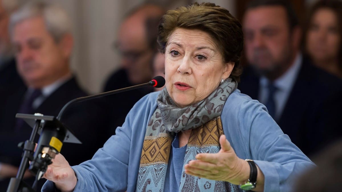 Magdalena Álvarez ha visto como se le anulaba su condena