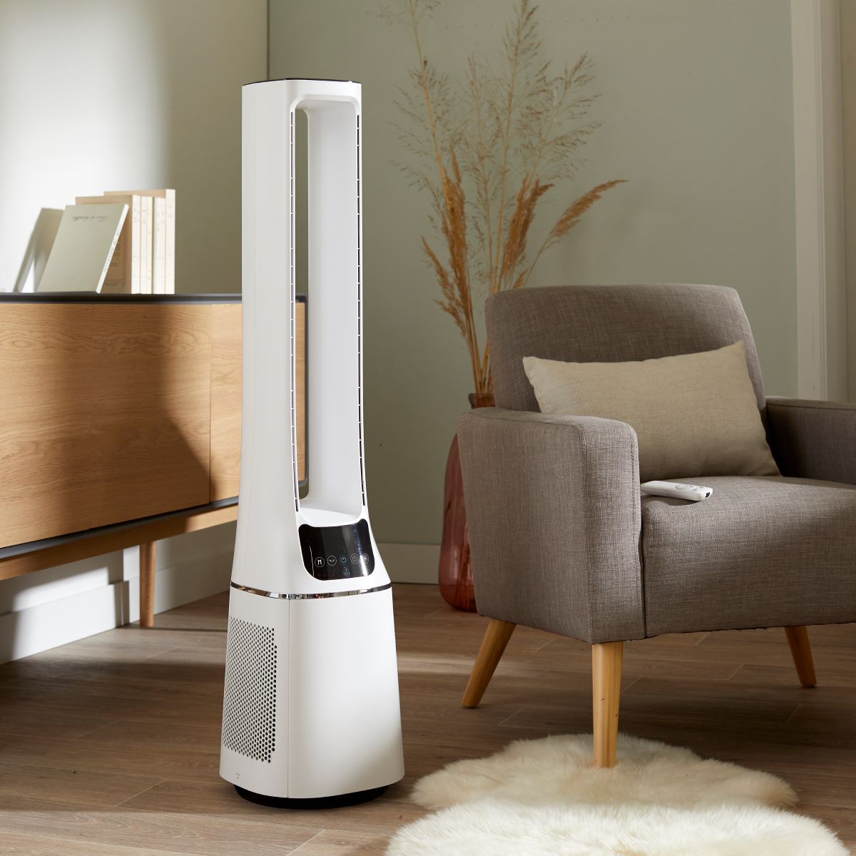 Ventilador sin aspas EQUATION Pure Fan Tower de 33w de Leroy Merlin