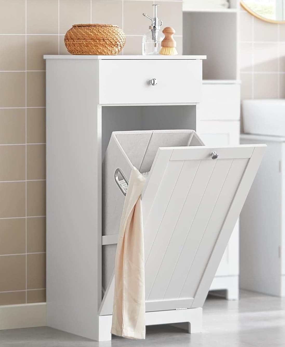 SoBuy cesto para ropa sucia amario para baño de Amazon