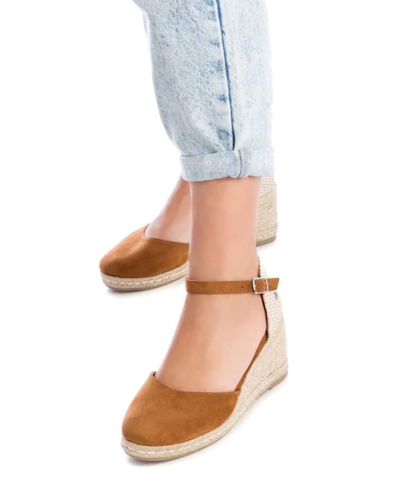 Alpargatas de cuña con cierre de hebilla Refresh