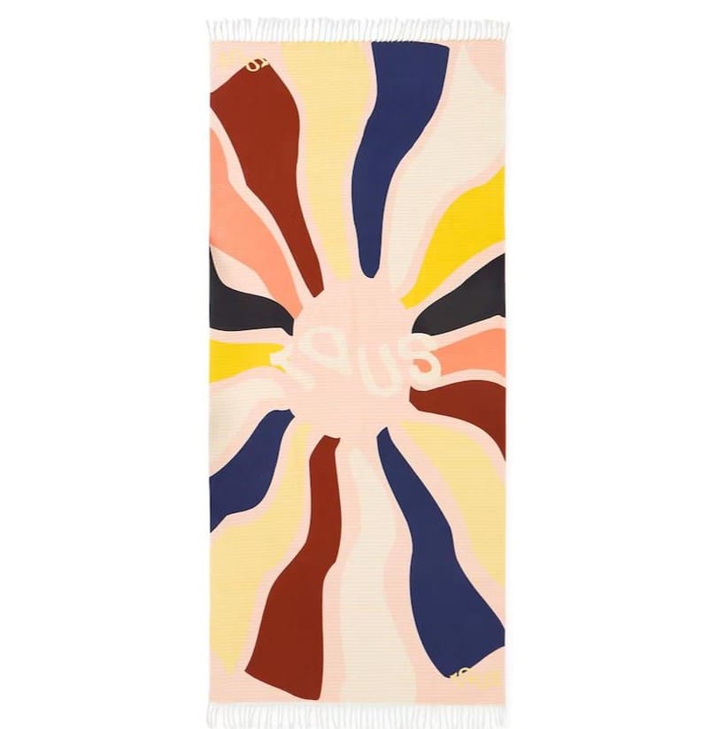 Toalla de playa Cenobia Fouta multicolor