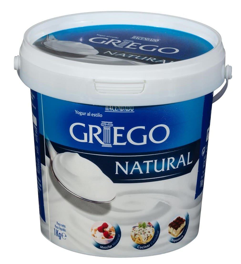 Yogur griego natural Hacendado