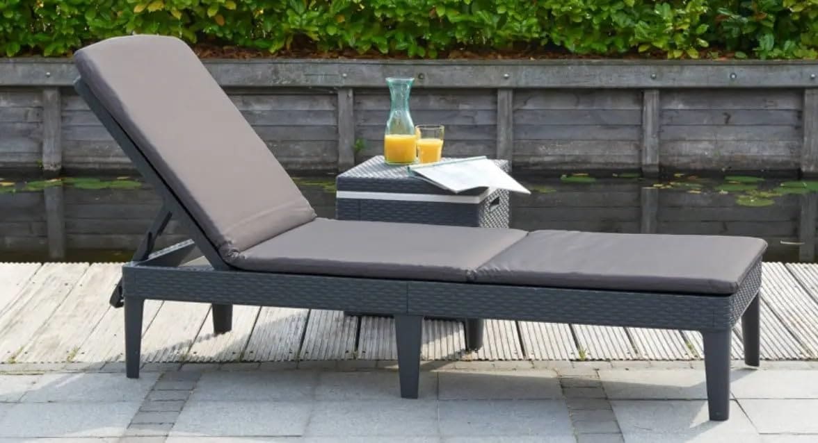 La tumbona de jardín plegable de Amazon