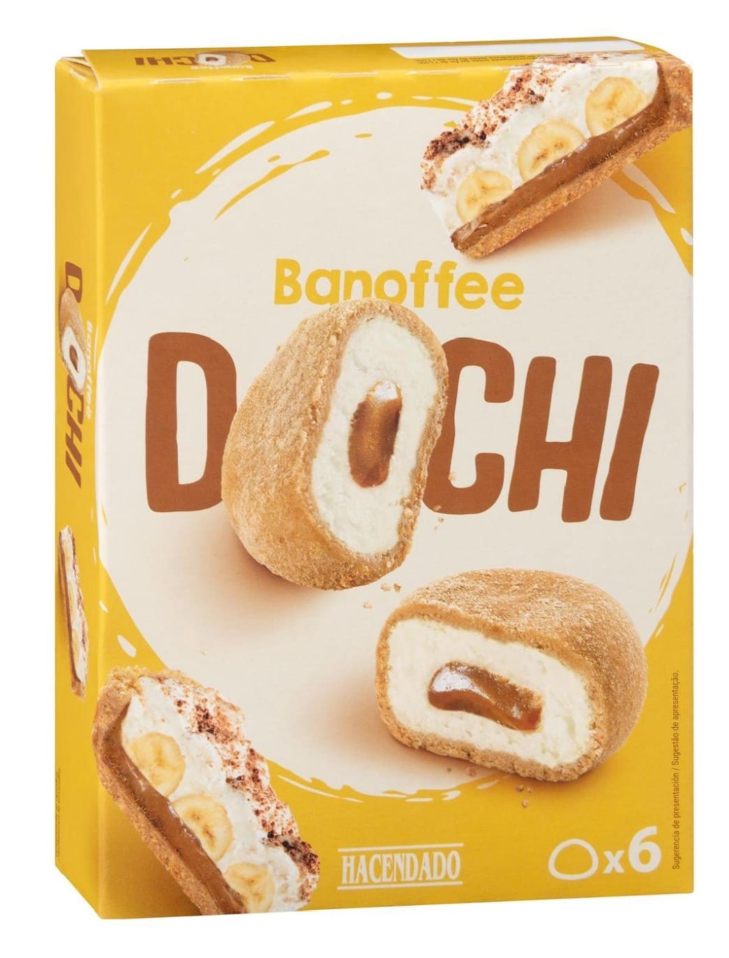 Helado Dochi Banoffee Hacendado